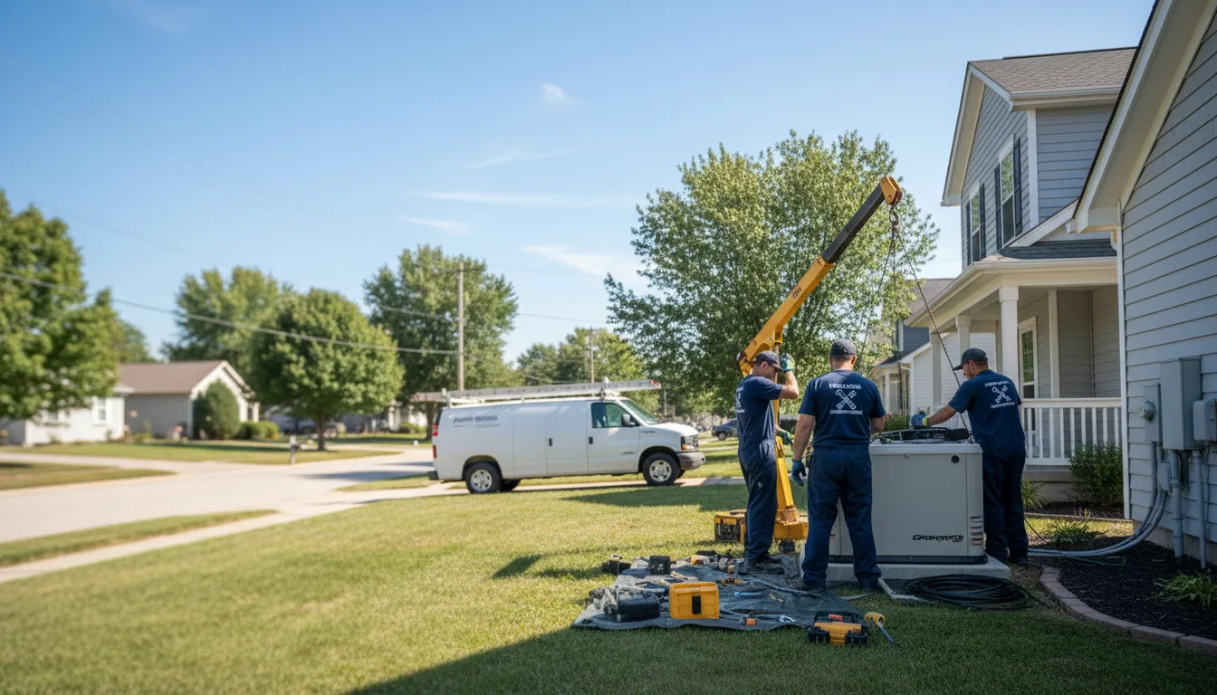 Generator Installation in Center Point, IA near me